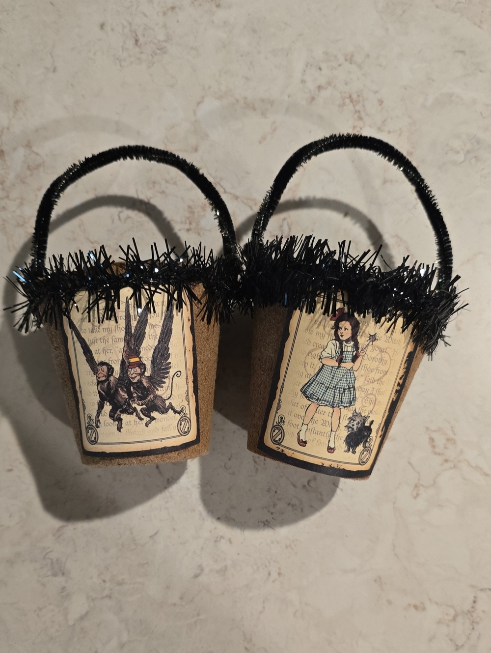 Halloween - Vintage  Illustration Mini Tote - Set Of 2